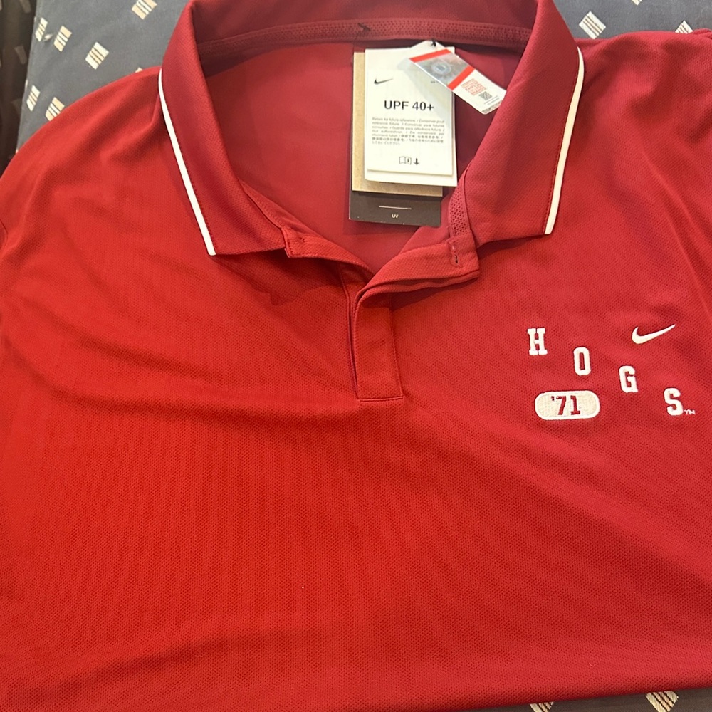 Nike Red Polo Shirt